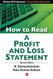How to Read A Profit And Loss Statement