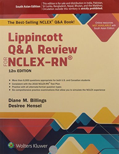 Lippincott Q &A Review For NCLEX -RN