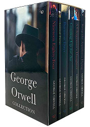 George Orwell Complete Classic Essential Collection 6 Books Box