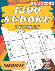 1200 Sudoku Puzzles Book for Adults