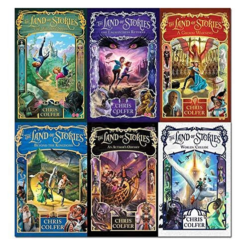 Land of Stories Chirs Colfer Collection 6 Books Box Set by Chris Colfer