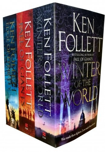 Ken Follett Century Trilogy War Stories Collection 3 Books Set - Fall