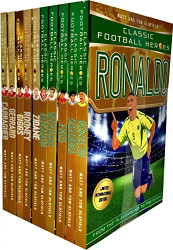 Classic Football Heroes Legend Series Collection 10 Books Set Pack by