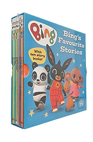Bing Bunny 10 Books Ted Dewan Favourite Stories Box Set As Seen on