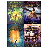Rick Riordan Trials of Apollo Collection 4 Books Set