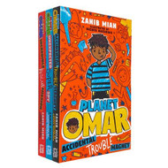 Planet Omar Series 3 Books Collection Set Unexpected Super Spy By