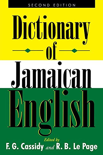 Dictionary of Jamaican English