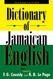 Dictionary of Jamaican English