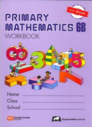 Primary Mathematics 6B Workbook U.S. Edition