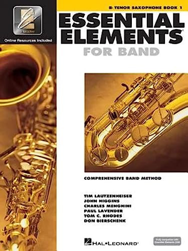 Hal Leonard Essential Elements 2000 Plus DVD Tenor Saxophone Book 1