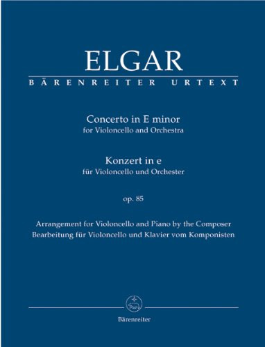 Concerto for Cello in E minor Op.85 (Cello & Piano)