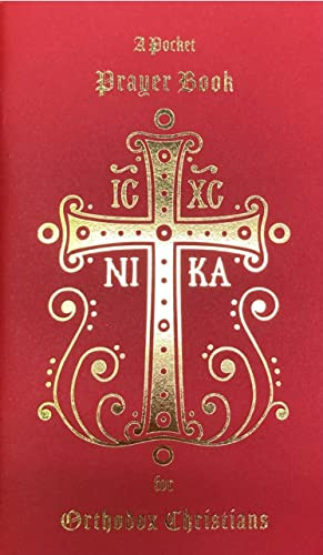 Pocket Prayer Book for Orthodox Christians [red vinyl cover]