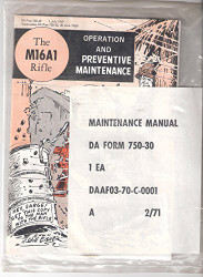 M16A1 Rifle: Operation And Preventive Maintenance