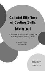 Gallistel-Ellis Test of Coding Skills--Teacher's Manual
