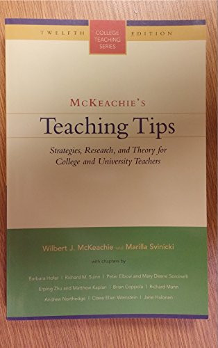 McKeachie's Teaching Tips `
