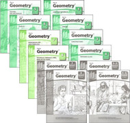 Key to Geometry Complete Set Books 1-8 plus Answers and Notes