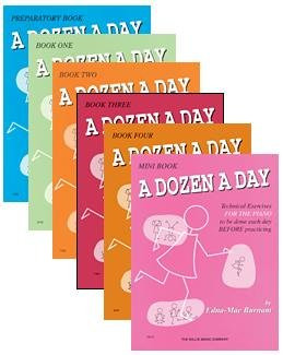 Dozen a Day Set (Willis Preparatory- Level 4 with Mini Book)