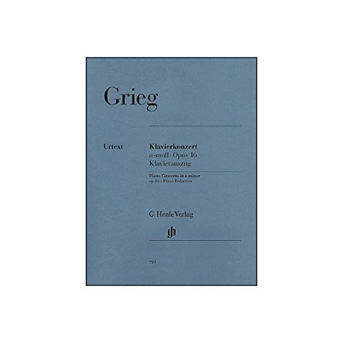 Piano Concerto A Minor Op 16 (Multilingual Edition)