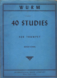 Wurm 40 Studies for Trumpet