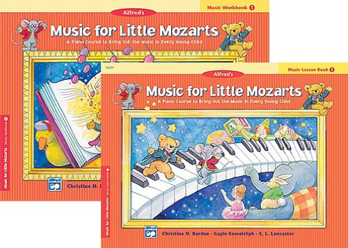 Music For Little Mozarts Level 1: 2 Book Set - 2 Book Set Lesson