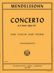 International Music Co Mendelssohn-Concerto in E minor Op. 64