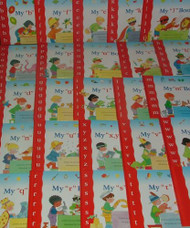 A-to-Z: MY FIRST STEPS TO READING: complete 25 books SET[Red Spines]