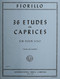 Fiorillo Federigo - 36 Etudes or Caprices - Violin - by Ivan Galamian