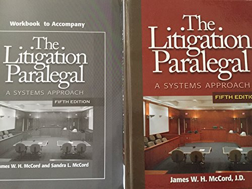 Litigation Paralegal: A Systems Approach