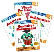 Kumon Grade 2 Math workbooks