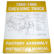1960 61 62 63 64 65 66 Chevy Truck Factory Assembly Manual Chevrolet