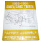 1960 61 62 63 64 65 66 Chevy Truck Factory Assembly Manual Chevrolet