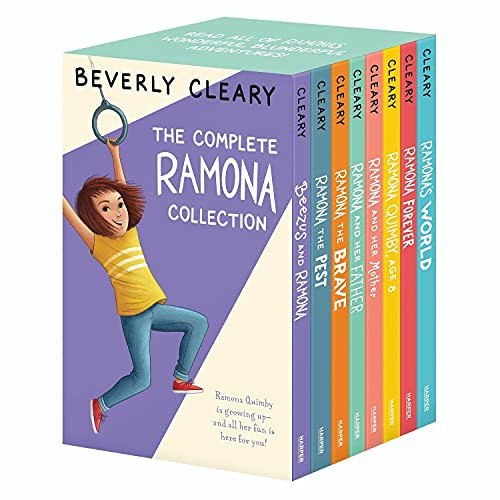 Complete 8-Book Ramona Collection Beezus and Ramona Ramona and Her