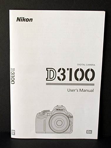 Nikon D3100 User's Manual