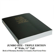 Book of Mormon The Doctrine and Covenants The Pearl of Great