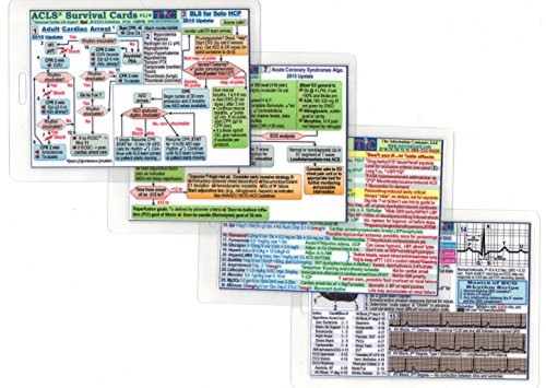 ACLS (Advanced Cardiac Life Support) Survival Card Quick Reference