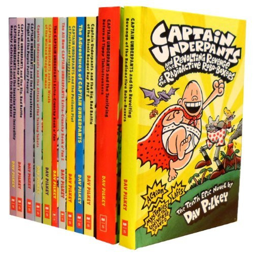 Captain Underpants Children 1Collection Attack of The Talking