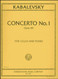 Kabalevsky: Concerto No. 1 Op. 49 - Cello