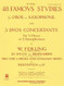 48 Famous Studies for Oboe or Saxophone and 3 Duos Concertants for 2