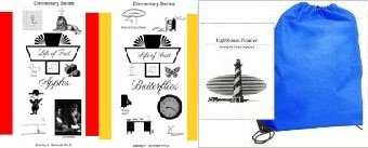 Life of Fred Apples and Butterflies Homeschool Kit in a Bag