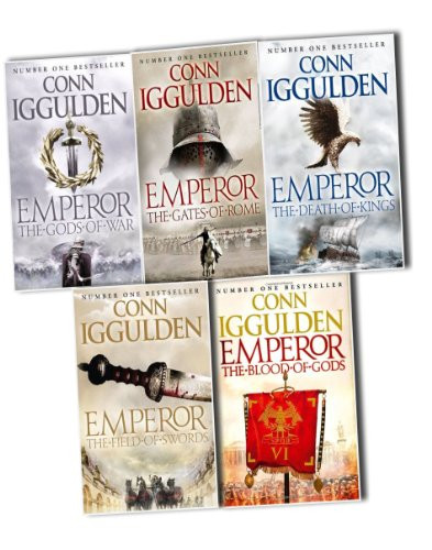 Conn Iggulden Emperor Series 5 Books Collection Pack Set RRP