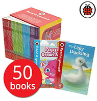 Read it Yourself with Ladybird Collection 50 Books Box Set Pack - Level