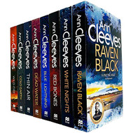 Ann Cleeves Shetland Series Collection 7 Books Set