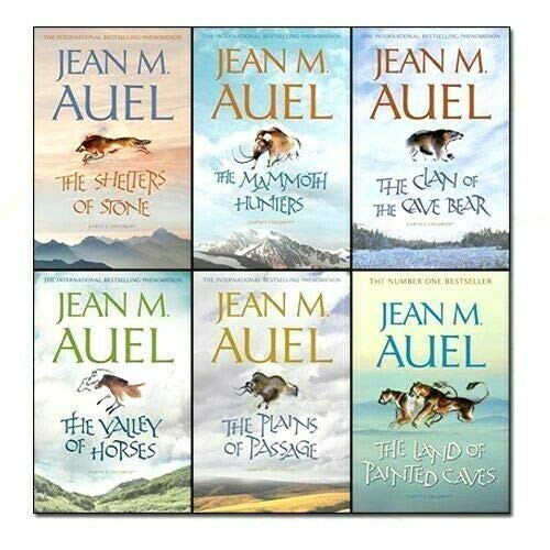 Complete Jean M. Auel Earth's Children Series Six Book Set