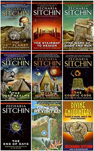 Complete Zecharia Sitchin Earth Chronicles Nine-Book Series Set