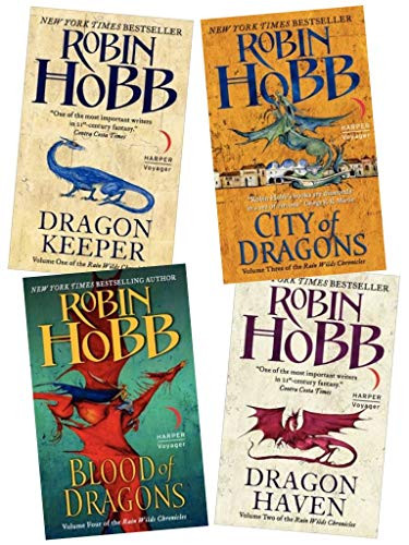 Robin Hobb The Rain Wild Chronicles Trilogy Collection 4 Books Set - Voyager