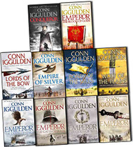 Conn Iggulden Conqueror & Emperor 10 Books Collection Pack Set