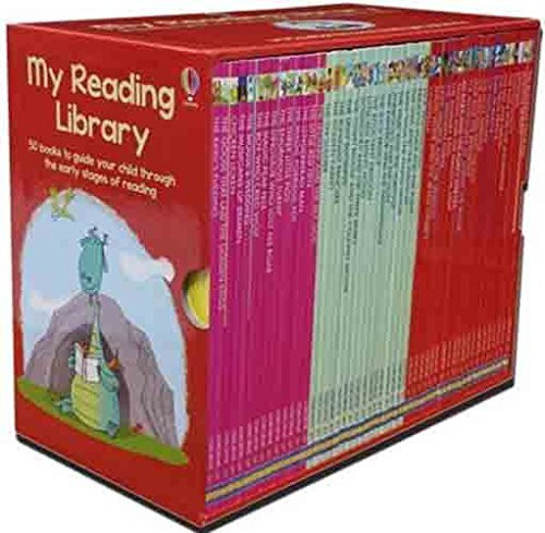 Usborne My Second Reading Library 50 Books Set Collection Pack Early