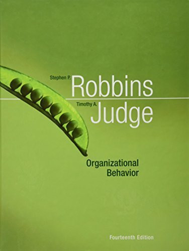 Organizational Behavior by Stephen P. Robbins (2010-01-16)