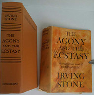 Agony and the Ecstasy - Irving stone- Book Club Edition