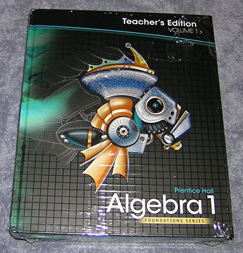 Algebra 1 Teacher Edition Prentice Hall Foundations